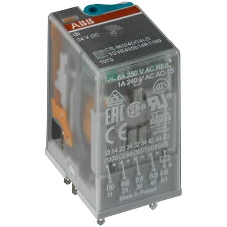 Abb CR-M125DC4LG PLUGG INTER RELAY 1SVR405618R8300